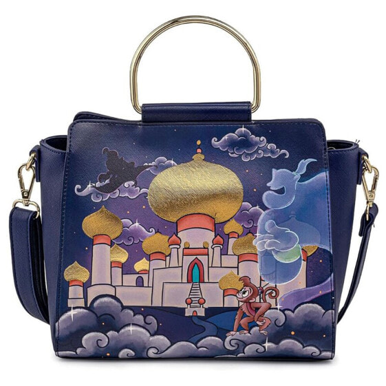 LOUNGEFLY Jasmine Castle Aladdin Handbag