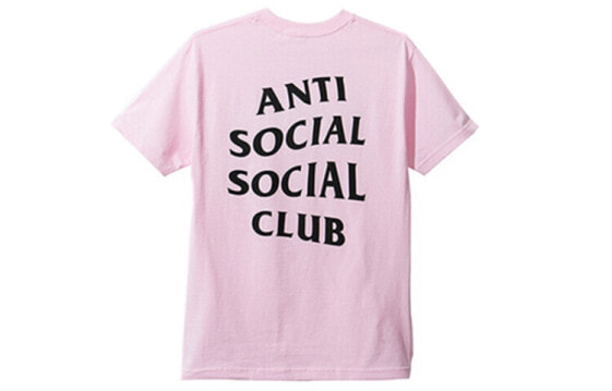 Футболка со знаком ANTI SOCIAL SOCIAL CLUB - Анти социально-общественный клуб Черный логотип featured_tops T-майка
