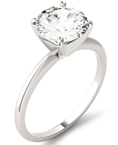 Кольцо Charles & Colvard Moissanite Solitaire 1 ct. 14k White Gold