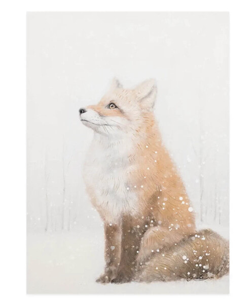 Acrylbild handgemalt Rat des Fuchses
