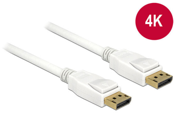 Разъем DisplayPort Delock 5м - 2xDisplayPort - 5м - мужской - мужской - 3840 x 2160 пикселей