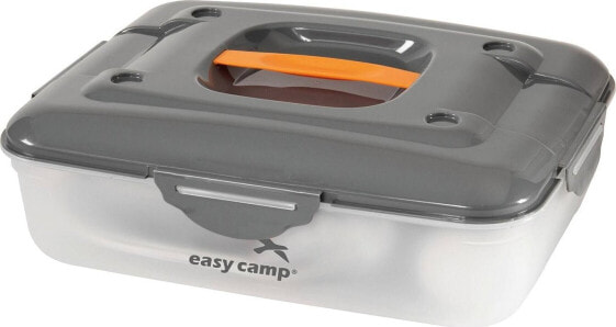 Easy Camp Easy Camp Cerf picnic box M, dishes (grey/white, 24 pieces, model 2023)