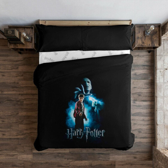 Пододеяльник Harry Potter vs Voldemort Разноцветный 220 x 220 cm 135/140 кровать