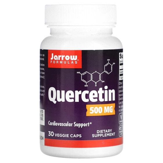 Vegan Quercetin, 500 mg, 30 Veggie Capsules