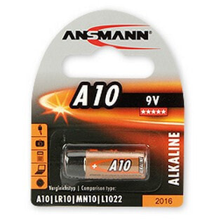 Ansmann A 10 - Single-use battery - 9V - Alkaline - 9 V - 1 pc(s) - Orange