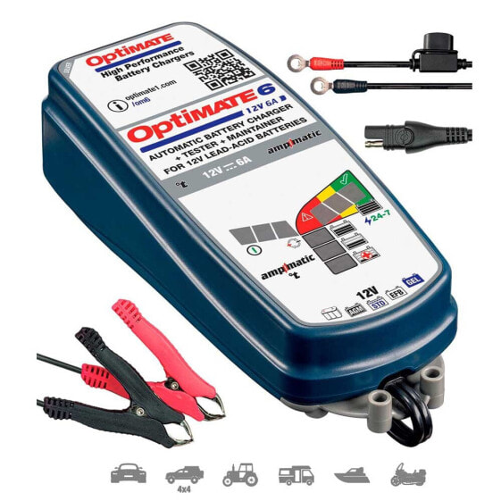 OPTIMATE TM-360 Ampmatic 6A Charger