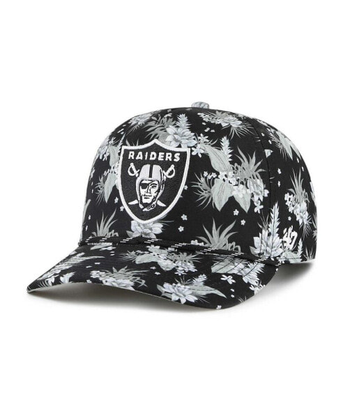 Men's Black Las Vegas Raiders Dark Tropic Hitch Adjustable Hat