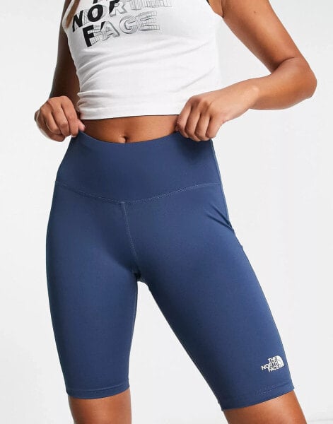 The North Face Training Flex high waist legging shorts in navy