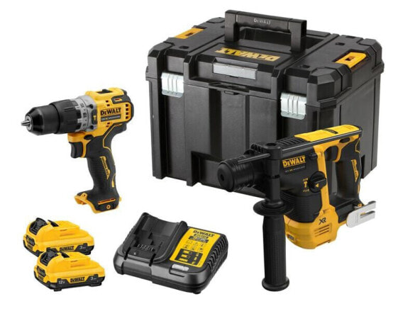 DEWALT ZESTAW COMBO 12V DCK2102L2T (DCH072 DCD706) 2x3,0Ah TSTAK