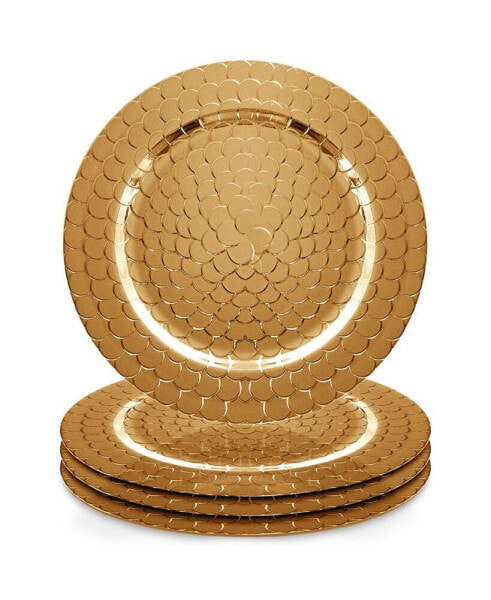Jay Import Snake Set/4 Charger Plate