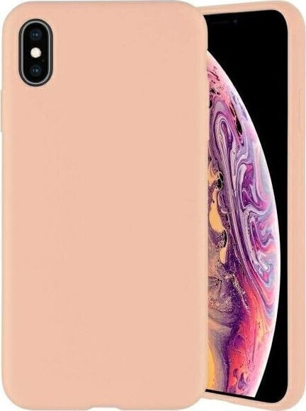 Beline Etui Beline Silicone iPhone 12 6,1" Max/Pro różowo-złoty/rose gold