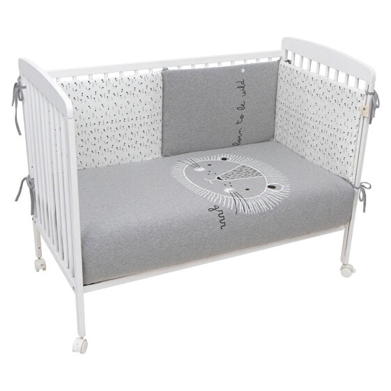 Комплект постельного белья для детей BIMBIDREAMS Леон 100X135 см (наволочка+подушка) Грей