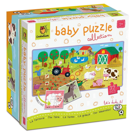 LUDATTICA Dudu Baby Collection The Farm Puzzle