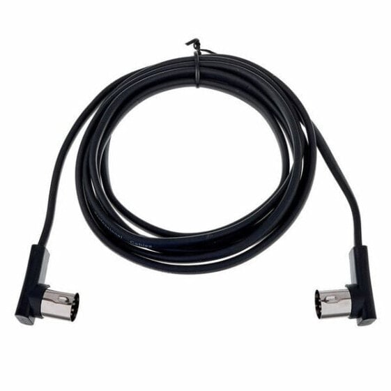 Rockboard Flat MIDI Cable 200cm Black