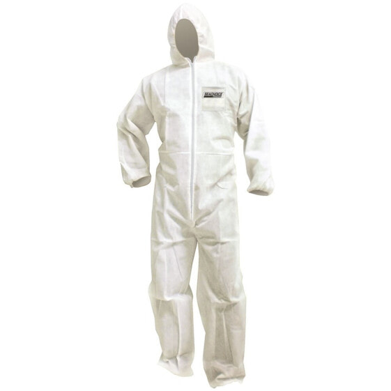 TRAC OUTDOORS Poly Disposable Coverall With Hood