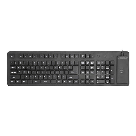 Keyboard Esperanza EK140 Black Polish QWERTY