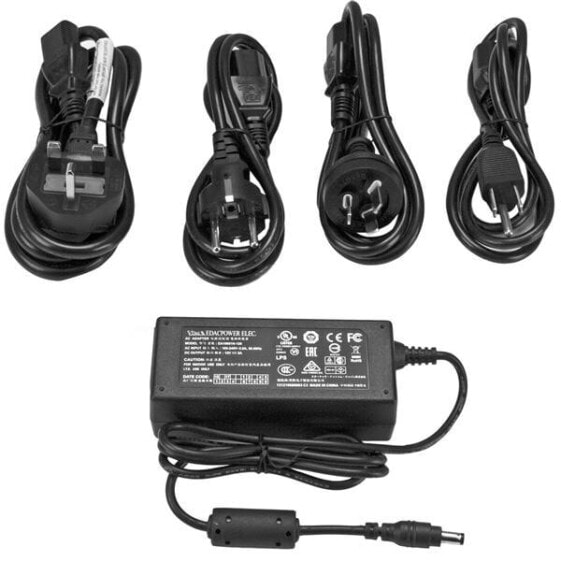 StarTech.com DC Power Adapter - 12V - 5A - Universal - Indoor - 110-240 V - 12 V - 2 A - 5 A