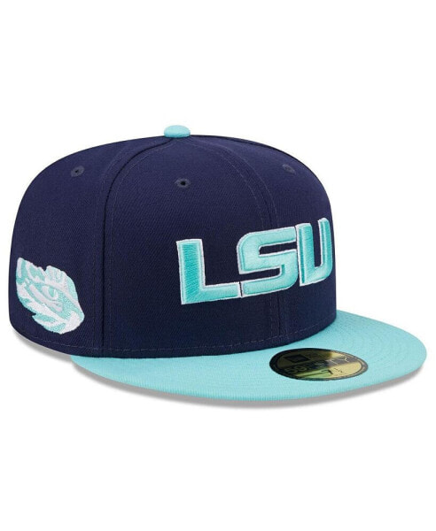Men's Navy, Light Blue LSU Tigers 59FIFTY Fitted Hat
