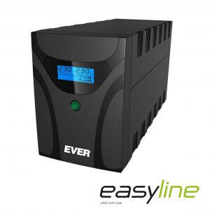 Источник бесперебойного питания EVER EASYLINE 1200 AVR USB - Line-Interactive - 1.2 kVA - 600 W - Sine - 170 V - 280 V от EVER Power Systems