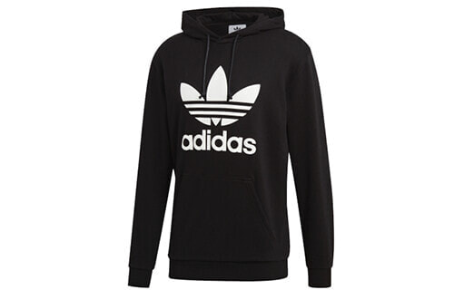 adidas originals三叶草 x Have A Good Time HAGT联名 套头连帽卫衣 男款 黑 / Толстовка Adidas originals x Have A Good Time HAGT / hoodie EK0214