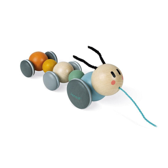 Игрушка на веревке Janod Sweet Cocoon Caterpillar