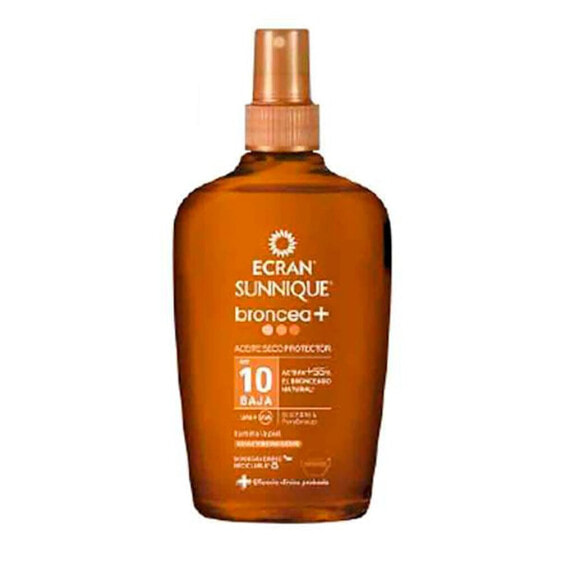 ECRAN Sunnique Bronzea Protector Oil+F10 200ml