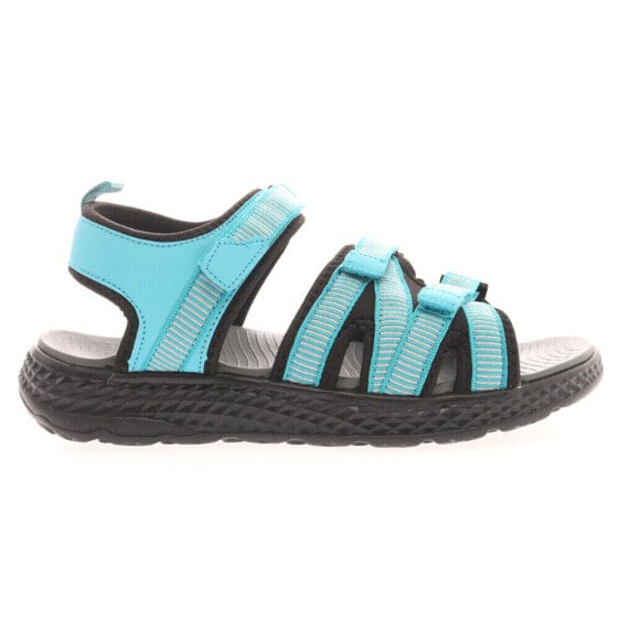 Propet Travelactiv Adventure Strappy Womens Blue Casual Sandals WST043PTL