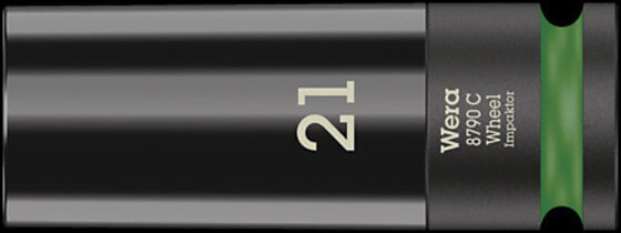 Wera 8790 C - Impact socket - Black - 1 head(s) - Metric - 21 mm - 32 mm