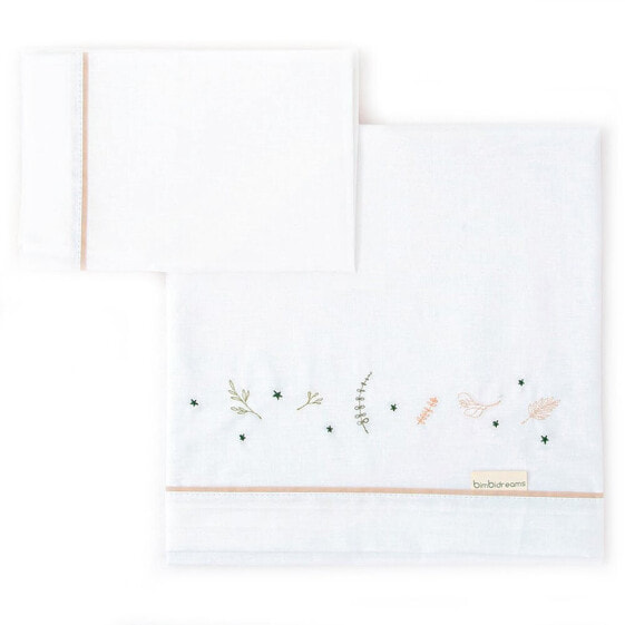 BIMBIDREAMS 100% Cotton 70x140 cm Botanic Bed Sheets