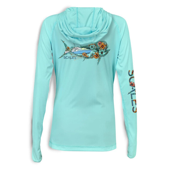 SCALES Women's Dorado Hooded Performance Shirt Hoodie