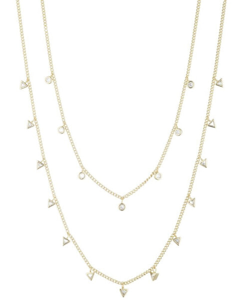 Marguerite Multi Strand Crystal Necklace