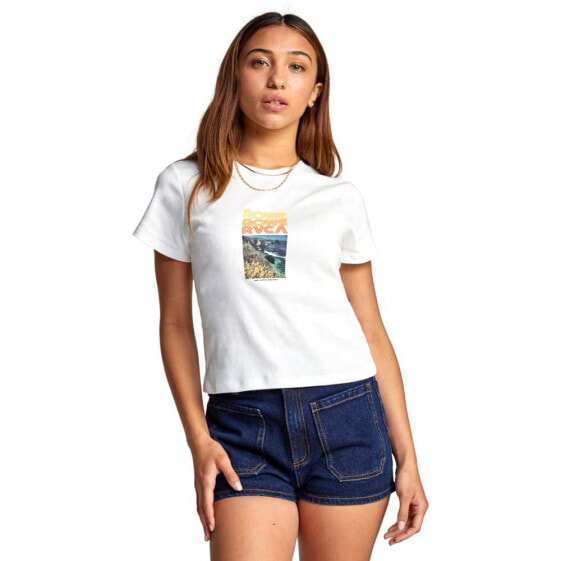 RVCA California Short Sleeve Crew Neck T-Shirt