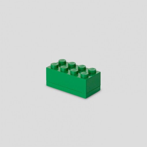 Ланчбокс для ребенка Зеленого цвета Room Copenhagen 4012 - детский - Полипропилен (ПП) - Монохромный - Прямоугольной формы