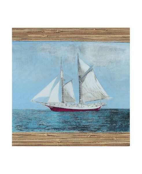 Naomi Mccavitt Seagrass Nautical II Canvas Art - 15" x 20"