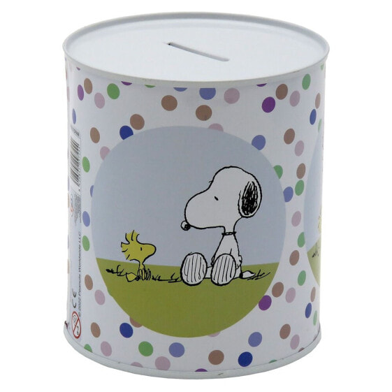 SNOOPY Medium Tin Coin Bank