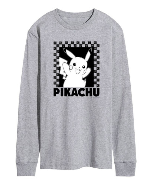 Men's Pokemon Pikachu Long Sleeve T-shirt