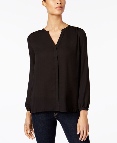 Pintuck Blouse Top