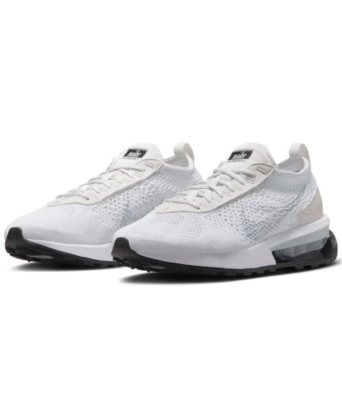 Women's Air Max Flyknit Racer Casual Sneakers from Finish Line