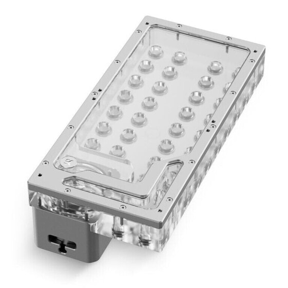 EK Water Blocks EK-QuantumX Loophole Distroplate D5 PWM - silber