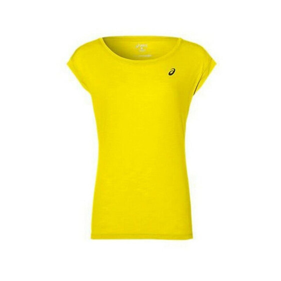 Женская футболка без рукавов Asics Layering Top Женщина Жёлтый