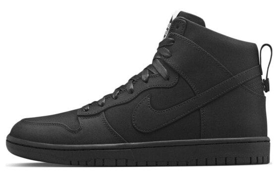 Nike Dunk High Dover Street Market Black 高帮 板鞋 男款 黑 / Кроссовки Nike Dunk High 718766-001