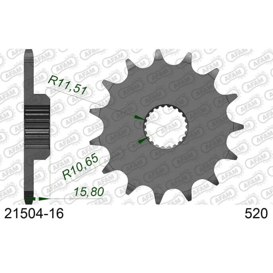 AFAM 21504 Front Sprocket