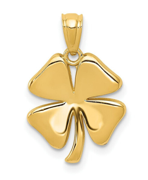 Macy's 4 Leaf Clover Pendant in 14k Yellow Gold