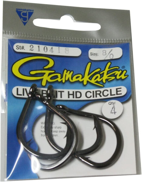 Gamakatsu Live Bait Hd Circle Nsb