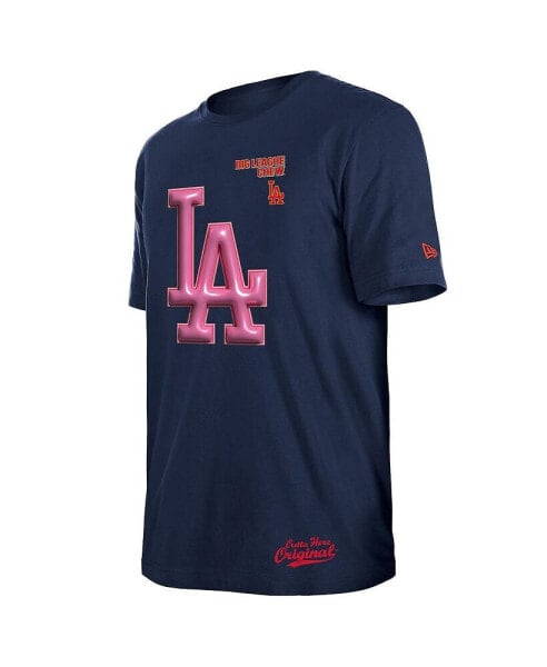 Men's Navy Los Angeles Dodgers Big League Chew T-Shirt