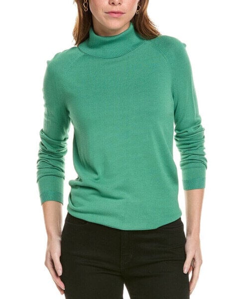 Lafayette 148 New York Raglan Sleeve Turtleneck Sweater Women's