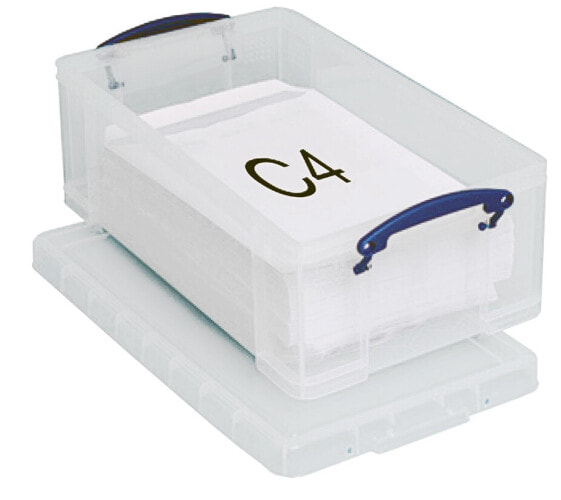 Really Useful Boxes 12C - Storage box - Transparent - Rectangular - Polypropylene (PP) - Monochromatic - 12 L