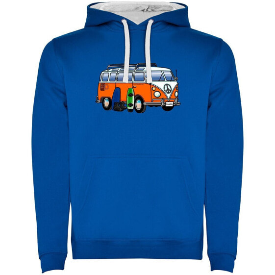 KRUSKIS Hippie Van Wakeboard Two-Colour hoodie