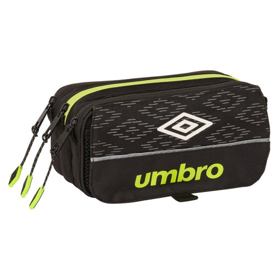 SAFTA Large Triple Umbro Pencil Case