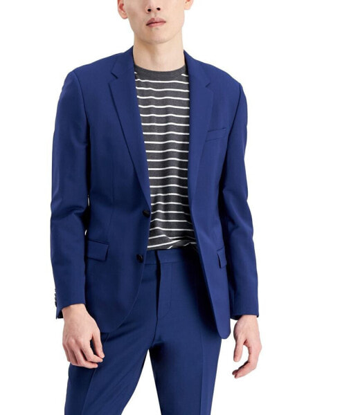 Men's Slim-Fit Superflex Stretch Solid Suit Jacket